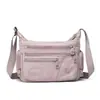 Bolso Cruzado Ligero con Múltiples Bolsillos para Mujer, Tela de Nylon Resistente al Agua, Bolso de Hombro de Gran Capacidad, Bolso para Mamá, Bolso Casual para Viajes Diarios, Moderno