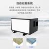 Deshumidificador industrial de techo de alta potencia de 90L, máquina de absorción de humedad para almacén, deshumidificador comercial para sótanos.