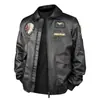 Nuevo Producto 2025 Chaqueta Ligera de Negocios para Hombre Otoño e Invierno Versátil y Sencilla Cuero PU Casual Cuello Alto Cuero Suave