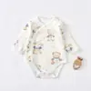 Body para Bebé Recién Nacido Pelele para Bebé Ropa Clase A para Recién Nacidos Ropa Interior para las Cuatro Estaciones Mameluco Triangular de Algodón Puro