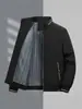 Chaqueta de Trabajo de Otoño con Solapas para Hombre, Abrigo Casual Holgado, Top de Moda Versátil Adelgazante, Estilo de Moda Tendencia