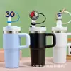 Acessórios de palito de desenho animado criativo da NBA para bebidas de milk tea