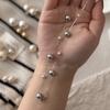 Collar de Perlas Swarovski Cielo Estrellado Estilo Xu Yan con Longitud Ajustable, Cadena de Clavícula y Cadena para Suéter de Moda y Dulce