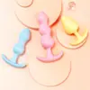 Juguetes para Jardín Trasero Unisex para Hombres y Mujeres al Aire Libre Crisantemo Jalar Cuentas Tapón Anal Masajeador Manual Sexo Adulto Juguetes Eróticos Mayoreo