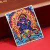 Dzambala Negro pintado tibetano pintura Thangka pintada a mano lienzo central impresión microchorro Thangka cultural y creativo Zakiralam al por mayor