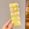 Explosiones versión coreana de lindo pasador de nube estrella femenina clip para flequillo lateral clip de pico de pato para niños pasador tocado venta al por mayor