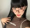 Novos Óculos Retrô de Aro Pequeno para Rostos Pequenos, Armações de Óculos da Moda para Meninas, Óculos com Filtro de Luz Azul para Estudantes, Essencial para um Look Sem Maquiagem, Formato Oval
