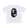Camiseta Casual de Manga Corta para Hombre con Estampado de Letras Estilo Callejero Americano Ajuste Holgado Marca de Moda Transfronteriza Camisa de Media Manga