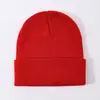 Gorro de punto vintage de color liso para otoño e invierno, de copa plana, para hombres y mujeres, gorro de lana simple y liso, gorro cálido de estudiante para pullover