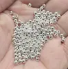 Pequeñas cuentas de oro, cuentas sueltas, cuentas de oro hechas a mano, accesorios de joyería DIY, material para pulseras, cuentas para pulseras al por mayor