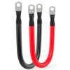 Producción Transfronteriza 1/0Awg 1 pie Cable de Batería de Coche de Alta Corriente Cable de Extensión para Conexión Solar