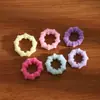 Gomas Dulces para el Cabello de Niñas, Cuerdas para el Cabello Lindas sin Costuras para Niñas, Bandas Elásticas Versátiles y que no Dañan el Cabello, Accesorios Elásticos para Coletas Altas