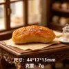 Cenário de Padaria de Pão de Coco Simulado Decoração Brinquedo de Comida Enfeites Chaveiro Pingente Acessórios DIY Ímã de Geladeira