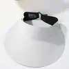 Sombrero de sol Ruiya para mujer, ala ancha, protección solar UV de verano, sombrero de sol de ala ancha con parte superior abierta, gorra de sol
