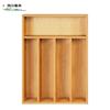 Caixa de Armazenamento de Bambu Gaveta de Mesa Artefato de Armazenamento Caixa de Armazenamento para Limpeza Doméstica Cesta de Cozinha Caixa para Louças