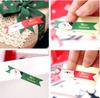 Sinalizar Papai Noel / boneco de neve selando adesivos de Natal adesivos decorativos de cozimento adesivos de vedação adesivos de presente 12 desconto
