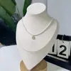 Collar Chenghuanji Cubo de Azúcar Cuentas Xiaomi Color Perla Vidrio de Alta Calidad Perla de Imitación Gargantilla Estilo Sencillo para el Día a Día