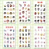 Adesivos de PVC de Anime adesivos diário adesivos transparentes adesivos em formato de desenho animado DIY