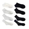 Calcetines para Hombre Zhuji para Otoño e Invierno, Algodón Puro, de Media Pantorrilla, Versátiles, Estilo Universitario, Absorbentes del Sudor, Casuales, Transpirables, Modernos, Blancos