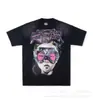 Comercio Transfronterizo Estilo Verano Marca Americana de Moda Hell Hell Star Camiseta de Manga Corta Holgada para Parejas Hombres y Mujeres