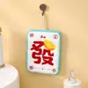 Toalha de Mão Mahjong Macia Secagem Rápida Absorvente Espessa para Banheiro Cozinha Pendurar