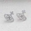 Set de Aretes de Perla de Saturno DIY Anillo Colgante Exquisito de Nicho Joyería Estilo Ins Accesorios DIY de Saturno Transfronterizo