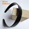 Diadema material DIY fuente de placa de luz fabricante pasador base de diadema de plástico negro accesorios manuales dientes antideslizantes