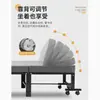 Cama dobrável portátil para cochilo no escritório, poltrona reclinável individual, cama simples para acompanhante de hospital em casa, essencial para cochilo