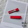 Paquete Medio de 3.5-8cm de Cinta de Algodón Coreana Mate Multicolores Pin de una Palabra Material para Pasadores DIY Accesorios de Joyería