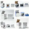 Caja de Empaque para Velador Personalizado, Caja de Cartón Blanco Ppwr, Caja de Color Personalizada en Lotes Pequeños, Diseño de Empaque Ecológico, Caja con Fondo de Cierre