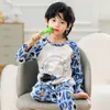 Pijama Coreano para Niños 2026, Pijama de Manga Larga con Dibujos Animados de Verano para Niñas y Otoño e Invierno para Niños Mayores, Ropa de Casa de Moda