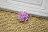 Cinta de lija de borde de 3 cm de grosor, clavel pequeño, flor pequeña hecha a mano, cinta de hilo de nieve, cinta de tela, accesorios para el cabello de niños, descuento, flor hecha a mano