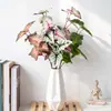 Decoração de Casamento Folhas de Trevo de 3 Folhas, Folhas de Pomelo, Folhas de Flores Artificiais, Decoração de Teto para Casamento de Hotel Flores de Seda, Venda por Atacado de Fábrica