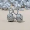 Bordado de Bola da Sorte Tecido à Mão Fio Dourado e Prateado Bola Pequena Pulseira de Fio Vermelho Corda Colorida Corda de Mão Pingente Acessórios DIY Atacado