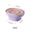 Garrafa Pressora para Cozinha Tampa de Garrafa Detergente para Louça Pia Detergente para Louça Esponja de Limpeza com Pressão Escova para Tigelas Caixa de Líquido Caixa Espumante de Detergente