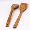 Pala china de bambú natural mango largo espátula de bambú vajilla de madera maciza cuchara para arroz cuchara pequeña Regalos artesanales Venta al por mayor