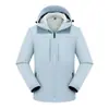 Jaqueta Soft Shell Jaqueta para Homens e Mulheres Primavera e Outono Roupa de Trabalho Nova Esportes ao Ar Livre Montanhismo À Prova de Vento e Impermeável com Capuz