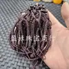 Pulsera de Cuerda Ajustable Semiacabada Gruesa Retráctil Cuentas Dzi Jade Hetian Jaspe Joyería Cuerda de Pulsera Cuerda de Pulsera