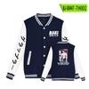 Suministro transfronterizo, venta al por mayor, uniforme de béisbol para pareja de Fan Ma Blade, chaqueta de uniforme de béisbol de moda de estilo coreano para primavera y otoño para mujer