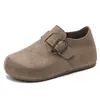Nova Coleção Primavera/Outono 2026 Sapatos Birkenstock Femininos Salto Escondido Leve Versátil Casual Sapatos de Um Só Tênis Solado Macio Confortável Sapatos de Tecido Old Beijing