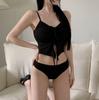 Traje de baño para mujer, Bikini de dos piezas de estilo Puro Deseo de alta gama, Traje de baño sexy para chica caliente, Traje de baño para mujer que cubre la piel y estiliza para las vacaciones