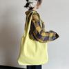 Bolsas de Lona de Grande Capacidade em Estoque, Bolsas Tote Estilosas, Bolsas de Mão em Lona Lisa Tie-Dye com Estampa Graffiti, Bolsas Personalizadas