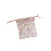 58311 Bolso de Cosméticos con Estampado Casual para Labiales, Bolsa con Cordón, Lindo, Portátil para Estudiantes, Empaque de Viaje, Bolsa para Artículos Varios de Cosméticos