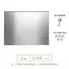 Nuevo Tablero Magnético de Acero Inoxidable Imán para Refrigerador Pintura Decorativa DIY Pared de Fotos Creativa Arte de Pared de Sala de Estar de Gama Alta Entrada