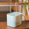 Bebedouro automático para gatos com circulação de água, bebedouro de água corrente, tigela de água para gatos e cães, comedouro, a primeira geração de pelo