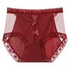 Calça de Renda Leve com Mesh de Renda Francesa Cintura Média plus size Sexy Renda Respirável Calcinhas Pura garota cheinha Mais Gorda