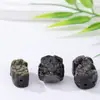 Pulseira e Colar de Obsidiana Dourada e Obsidiana Prateada Espaçadores Acessórios para Joias DIY Artesanato Feito à Mão Materiais para Miçangas Atacado
