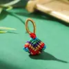Festival del Bote del Dragón cuerda de cinco colores pequeño colgante de zongzi estilo étnico tejido a mano Festival del Bote del Dragón Zongzi accesorios de pulsera diy