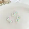 Acrílico Colorido Sol Deslumbrante Lazo Dulce y Lindo Estilo Con Cuentas DIY Cadena para Teléfono Goma para el Cabello Pulsera Accesorios
