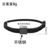 Pulsera de Cuerda Milanés Spot Transfronteriza Palabra en Blanco Sin Palabras Láser Impresión a Color Material Acero Inoxidable Cuerda Trenzada Ajustable Pulsera